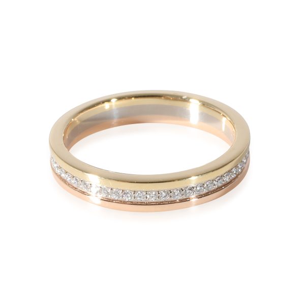 Cartier Cartier Vendome Louis Wedding Band in 18k 3 Tone Gold 023 CTW