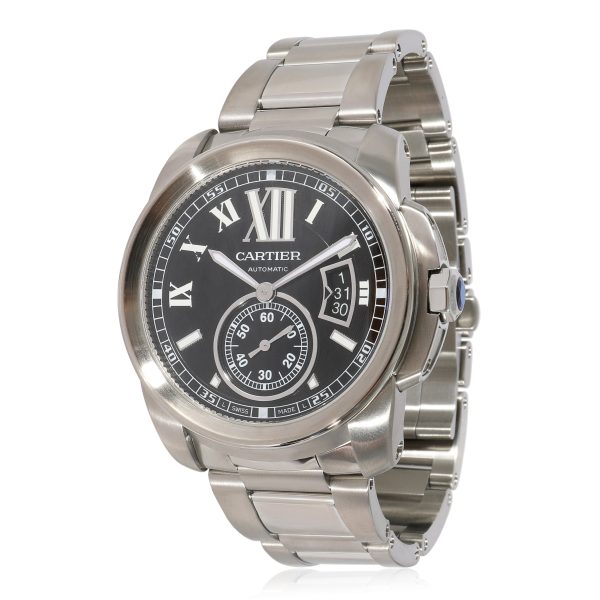 Cartier Calibre W7100016 Mens Watch in Stainless Steel Cartier Calibre W7100016 Mens Watch in Stainless Steel