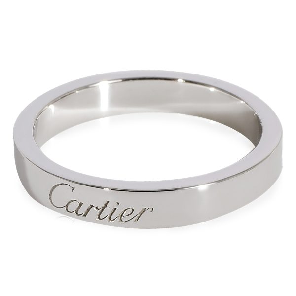 Cartier C De Cartier Wedding Band in Platinum Cartier C De Cartier Wedding Band in Platinum