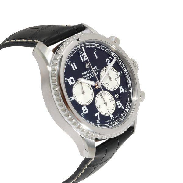 124942 rv bfaa9fe8 2a13 462f 9e5c c4530e846e18 Breitling Navitimer B01 AB0117131B1P1 Mens Watch in Stainless Steel