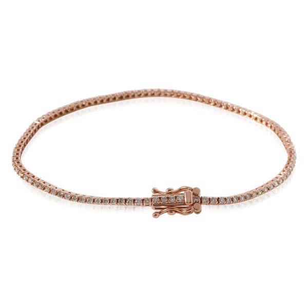 125003 sv Diamond Bracelet in 14k Rose Gold 11 CTW