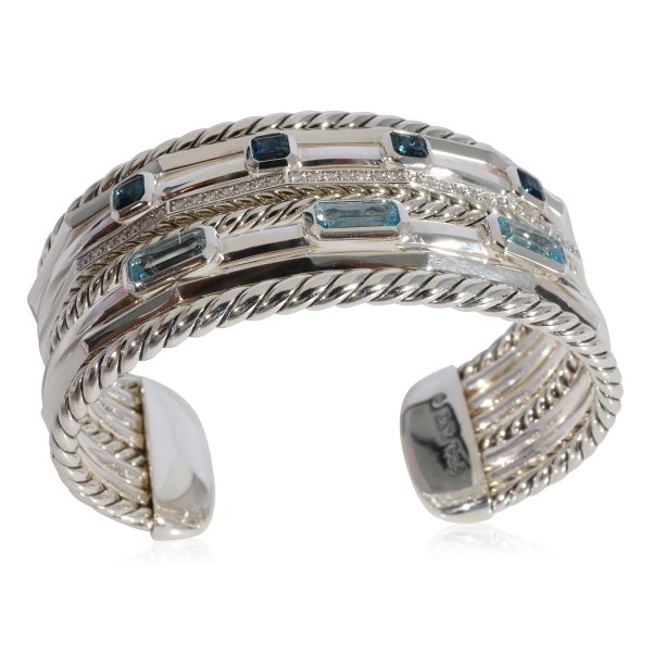 125013 av David Yurman Stax Bracelet in 925 Sterling Silver 037 CTW