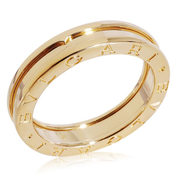 125139 bv BVLGARI Bzero1 Ring in 18k Yellow Gold