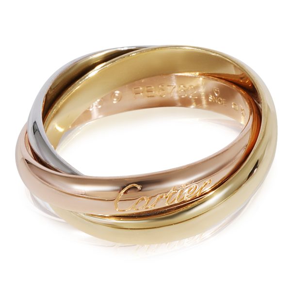 Rings Cartier Trinity Fashion Ring in 18k 3 Tone Gold