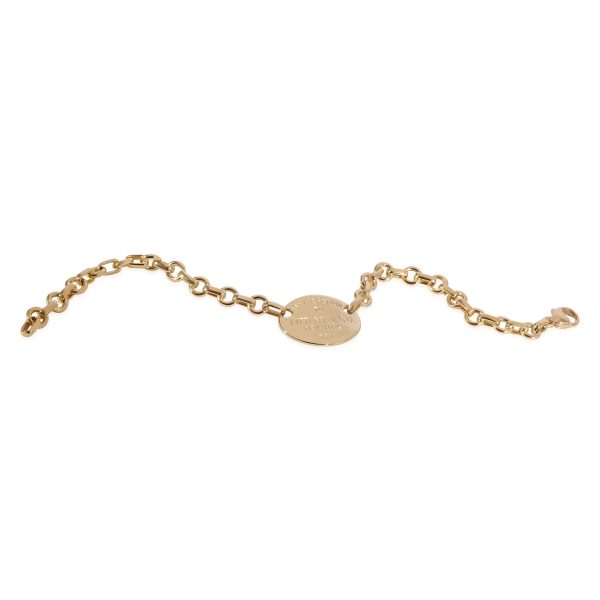 125224 pv Tiffany Co Return To Tiffany Bracelet in 18k Yellow Gold