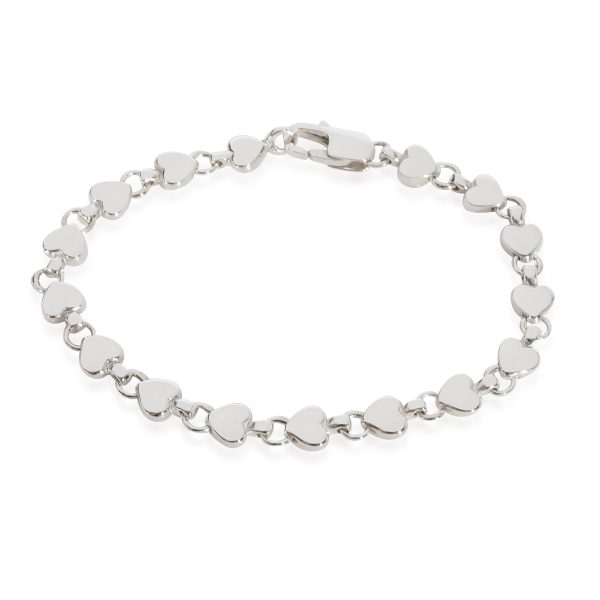 Tiffany Co Heart Link Bracelet in Sterling Silver Tiffany Co Heart Link Bracelet in Sterling Silver