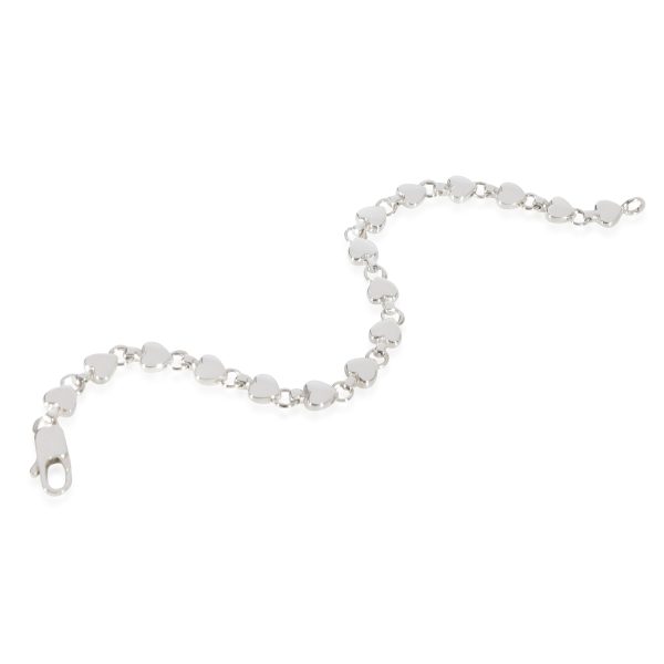 125323 pv Tiffany Co Heart Link Bracelet in Sterling Silver