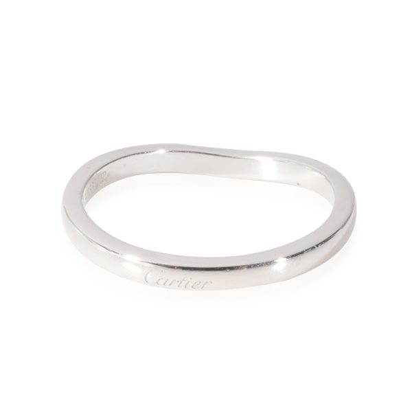 125356 pv Cartier Ballerine Wedding Band in 950 Platinum