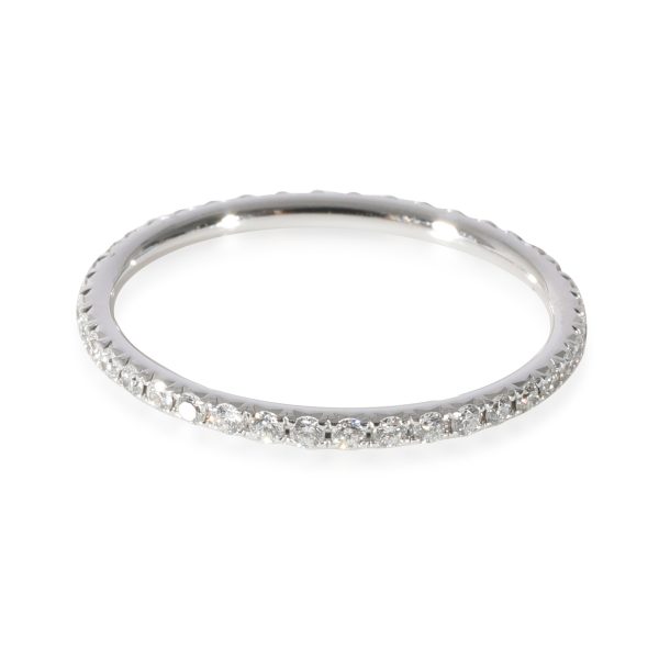 Tiffany Co Metro Diamond Eternity Band in 18k White Gold 02 CTW Tiffany Co Metro Diamond Eternity Band in 18k White Gold 02 CTW