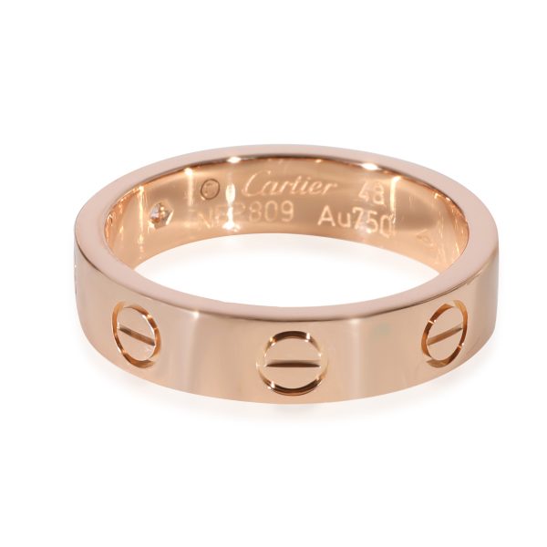 125401 pv 8d6e40b2 fca0 4188 aeee 280ab83679b4 Cartier Love Diamond Wedding Band in 18k Rose Gold 002 CTW