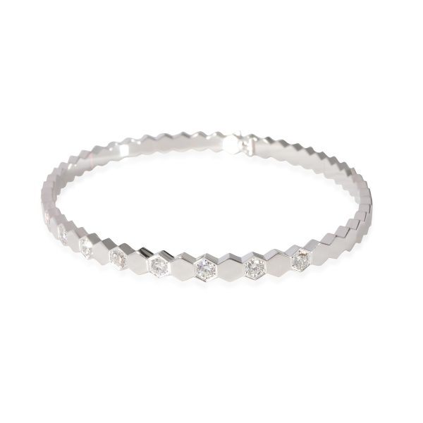 125466 pv Chaumet Bee My Love Diamond Bracelet in 18k White Gold 095 CTW