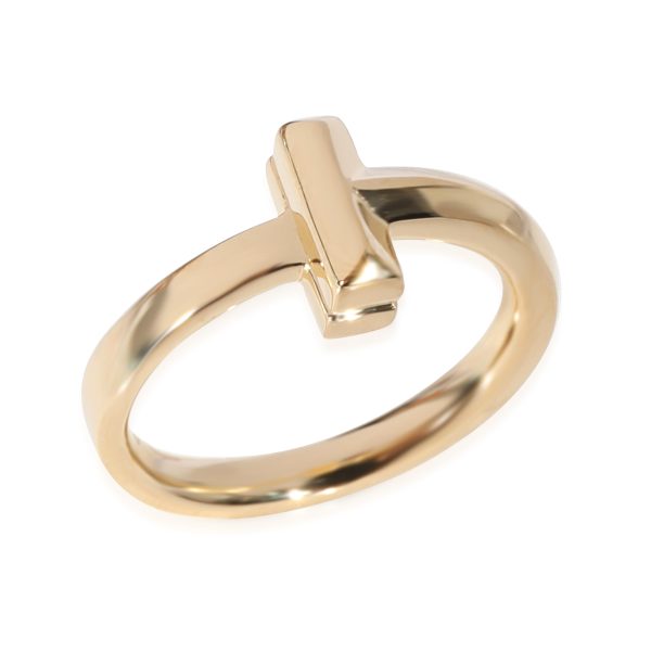 125589 bv Tiffany Co Tiffany T Fashion Ring in 18k Yellow Gold