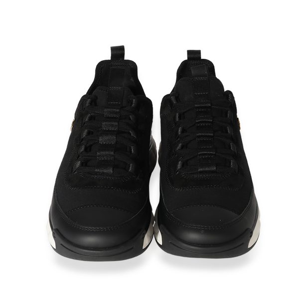 125642 pv 99a973d1 8fa5 4e8a b28d 9277d5fc3ac5 Chanel Wmns Calfskin Grosgrain Sneaker Black