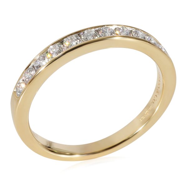 Tiffany Co Diamond Wedding Band in 18k Yellow Gold 039 CTW Tiffany Co Diamond Wedding Band in 18k Yellow Gold 039 CTW