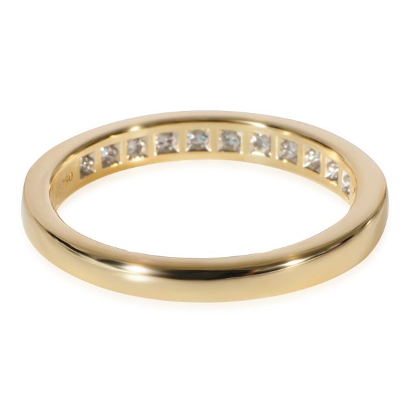 Tiffany Co Tiffany Co Diamond Wedding Band in 18k Yellow Gold 039 CTW