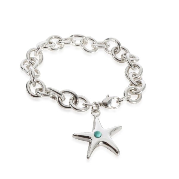 Tiffany Co Starfish Charm Bracelet in Sterling Silver Tiffany Co Starfish Charm Bracelet in Sterling Silver