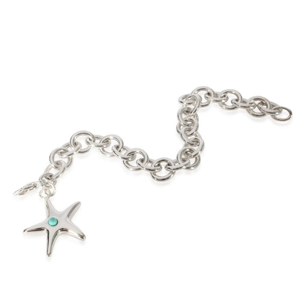 125845 pv Tiffany Co Starfish Charm Bracelet in Sterling Silver