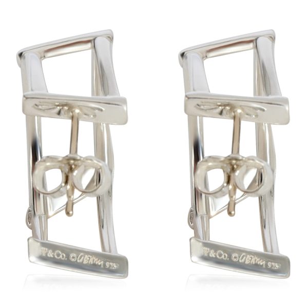 125886 pv Tiffany Co Gehry Hoop Earrings in Sterling Silver