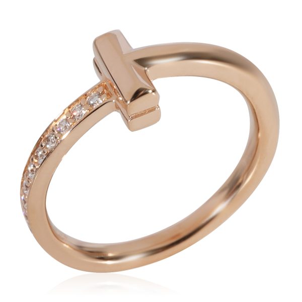 125891 av 690dca5e 9a5a 4eca 8a5e c37634743b7b Tiffany Co Tiffany T Diamond Ring in 18k Rose Gold 008 CTW