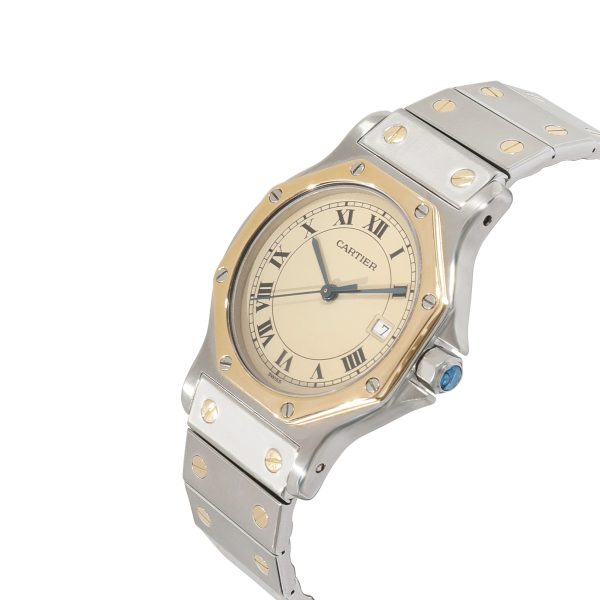 126489 lv Cartier Santos Ronde 187902 Unisex Watch in Stainless SteelYellow Gold