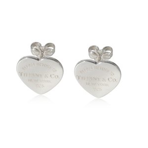 Tiffany Co Return To Tiffany Mini Earrings in Sterling Silver Prada Handbag Shoulder Khaki