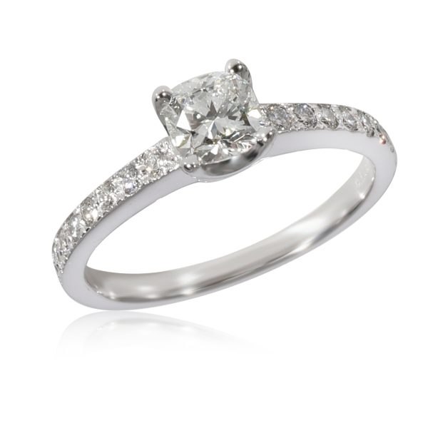 127355 av Tiffany Co Diamond Engagement Ring in Platinum F VVS2 060 CTW