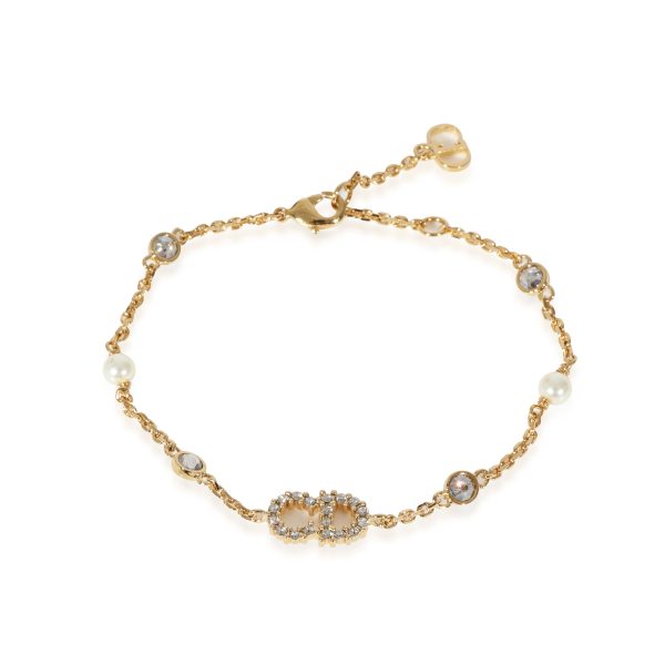 Dior Gold Tone Clair D Lune Bracelet Dior Gold Tone Clair D Lune Bracelet