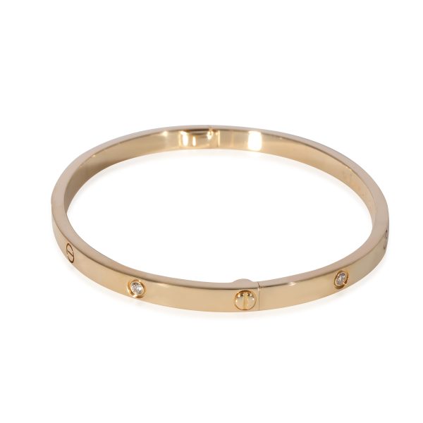 127376 sv 3e486157 fede 4cd2 9b6f afdbf05ae8c7 Cartier Love Diamond Bracelet in 18k Yellow Gold 015 CTW