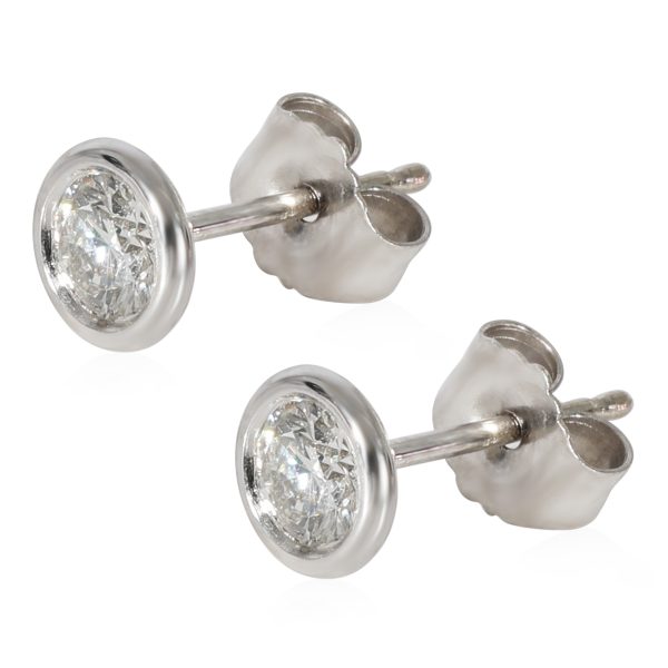 127380 bv 6e1b7a34 c24b 4a69 af0d 0e67dd6d2450 Diamond Bezel Set Stud Earrings in 14K White Gold 031 CTW G HVS2