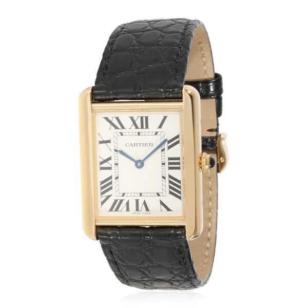 Cartier Tank Solo W5200004 Mens Watch in 18kt Stainless SteelYellow Gold Cartier Tank Solo W5200004 Mens Watch in 18kt Stainless SteelYellow Gold