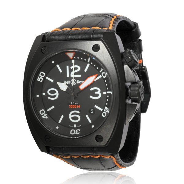 Bell Ross Marine Pro Diver BR02 20 Mens Watch in PVD Bell Ross Marine Pro Diver BR02 20 Mens Watch in PVD