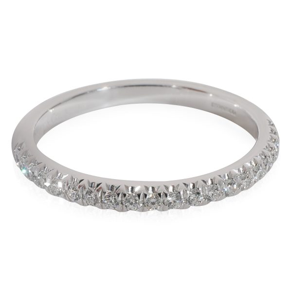 Tiffany Co Soleste Half Eternity Diamond Wedding Band in Platinum 017 Ctw Tiffany Co Soleste Half Eternity Diamond Wedding Band in Platinum 017 Ctw