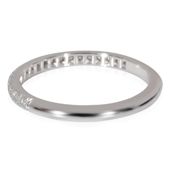 127579 pv 356c7659 8b60 4897 aca1 7b29ae1ddfb4 Tiffany Co Soleste Half Eternity Diamond Wedding Band in Platinum 017 Ctw