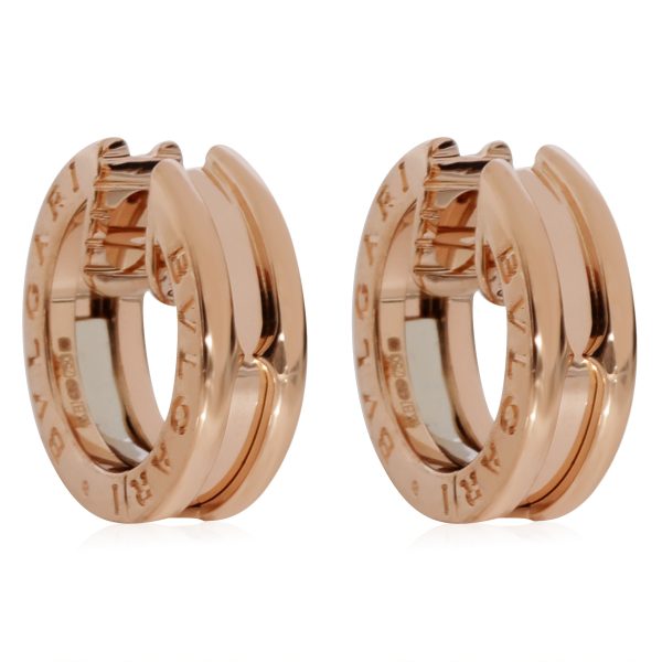 127600 bv dbe2a0e3 f279 456c 8b73 1f88da4ca056 BVLGARI Bzero1 Hoop Earrings in 18k Rose Gold