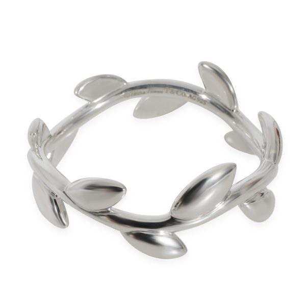 Tiffany Co Paloma Picasso Olive Leaf Band in Sterling Silver Tiffany Co Paloma Picasso Olive Leaf Band in Sterling Silver