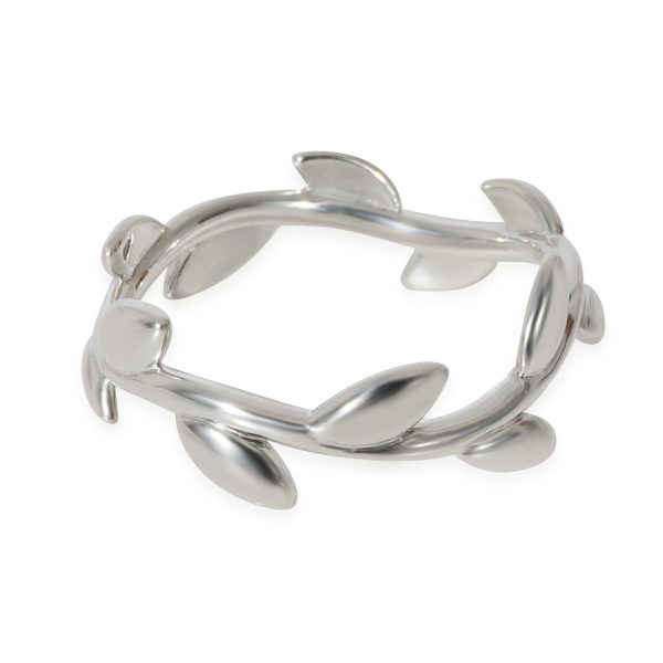 127691 sv Tiffany Co Paloma Picasso Olive Leaf Band in Sterling Silver