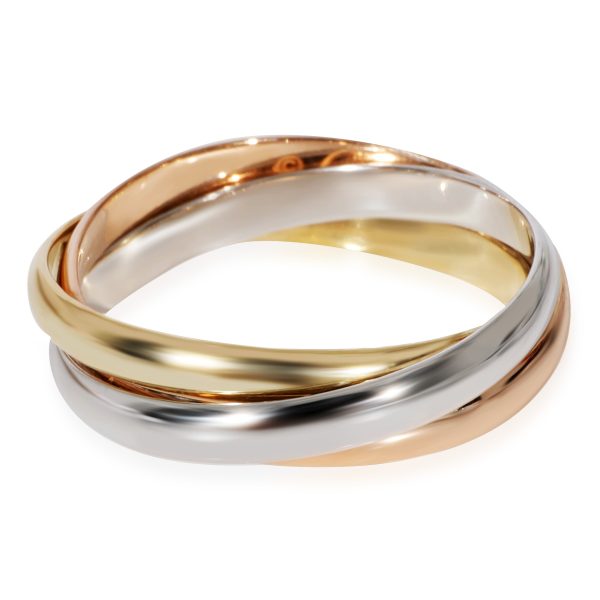 127697 bv Cartier Trinity Ring Small Model in 18k 3 Tone Gold