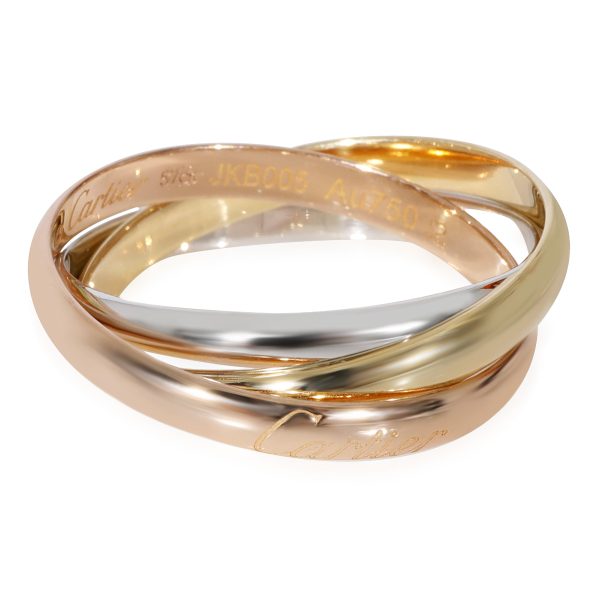 Rings Cartier Trinity Ring Small Model in 18k 3 Tone Gold