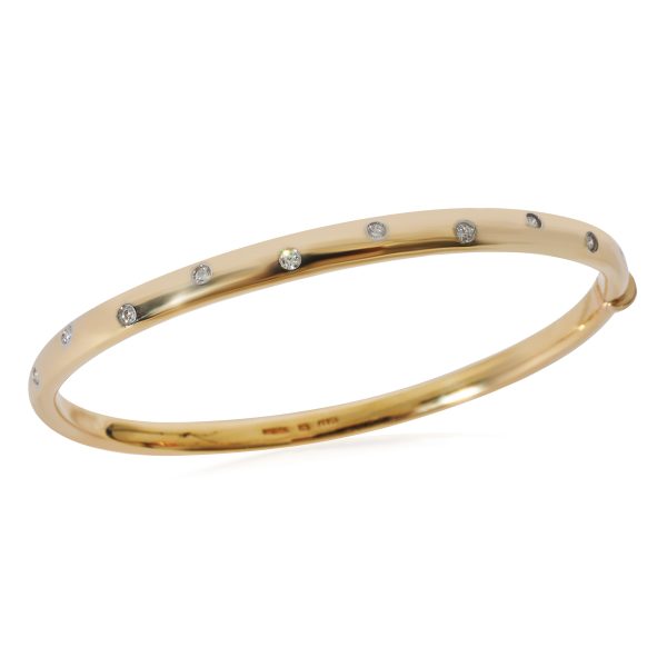 127741 pv Tiffany Co Etoile Diamond Bangle in 18K Yellow Gold 02 CTW