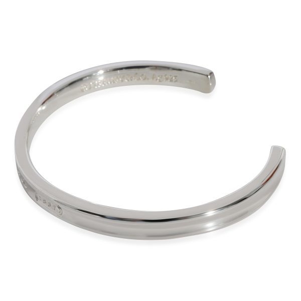 127779 sv Tiffany Co 1837 Narrow Cuff in Sterling Silver