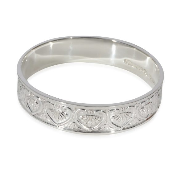 127780 sv Tiffany Co Vintage Bangle in Sterling Silver