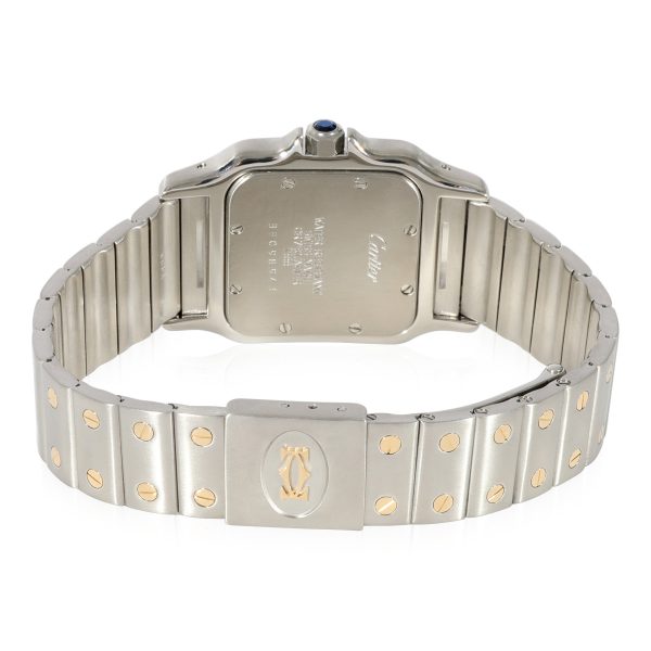 127791 bv Cartier Santos Galbee 1566 Unisex Watch in 18kt Stainless SteelYellow Gold