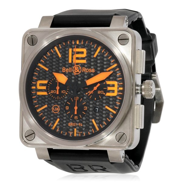 Bell Ross Aviation BR01 94 TO Mens Watch in Titanium Bell Ross Aviation BR01 94 TO Mens Watch in Titanium