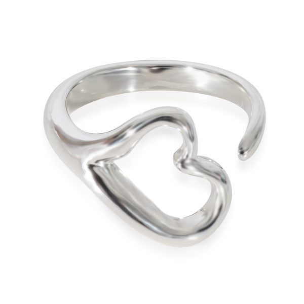 Tiffany Co Tiffany Co Elsa Peretti Open Heart Ring in Sterling Silver