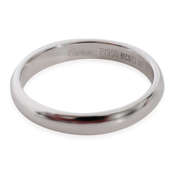 Cartier 1895 Wedding Band in Platinum Cartier 1895 Wedding Band in Platinum