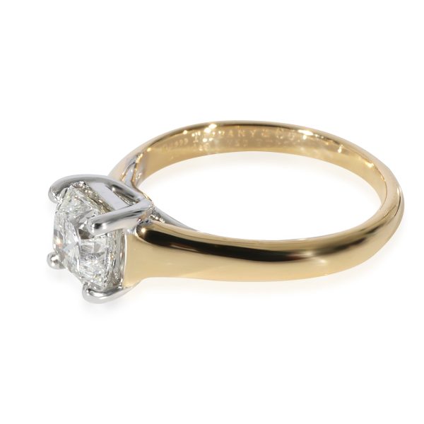 128188 sv ccde6c89 7497 4e37 9e0a 8b792fd4a72b Tiffany Co Lucida Diamond Engagement Ring in 18KT GoldPlatinum I VS1 104CT