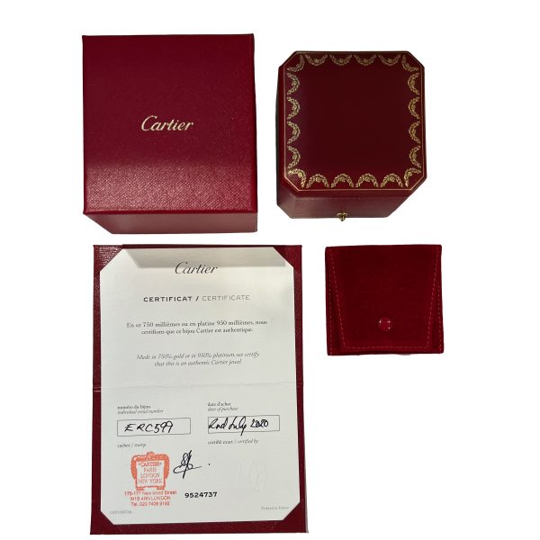 128204 box Cartier Maillon Panthere Wedding Band in 18k Rose Gold