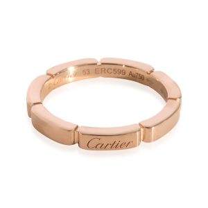 Cartier Maillon Panthere Wedding Band in 18k Rose Gold Louis Vuitton Zippy Wallet Monogram Black