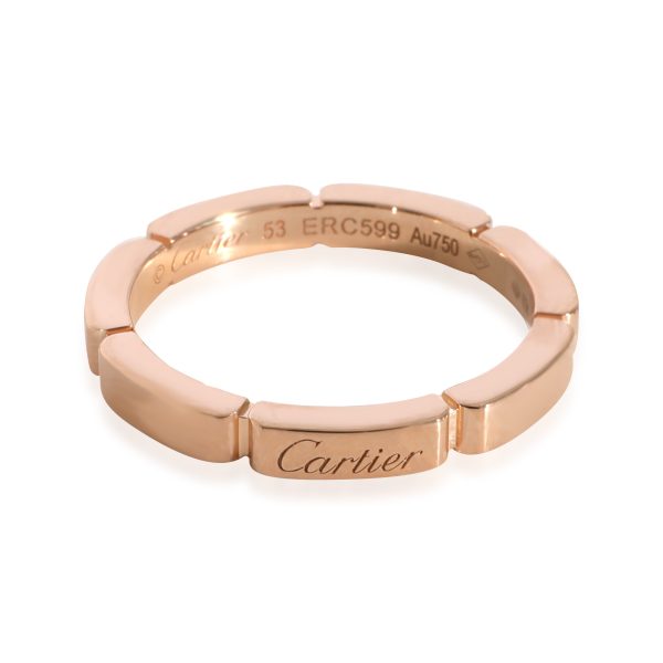 Cartier Maillon Panthere Wedding Band in 18k Rose Gold Cartier Maillon Panthere Wedding Band in 18k Rose Gold