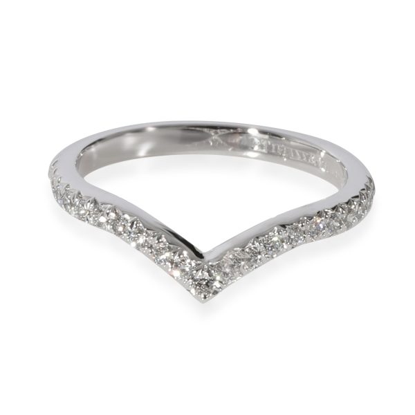 Tiffany Co Soleste Diamond Wedding Band in Platinum 017 CTW Tiffany Co Soleste Diamond Wedding Band in Platinum 017 CTW